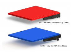 Clip-on trays