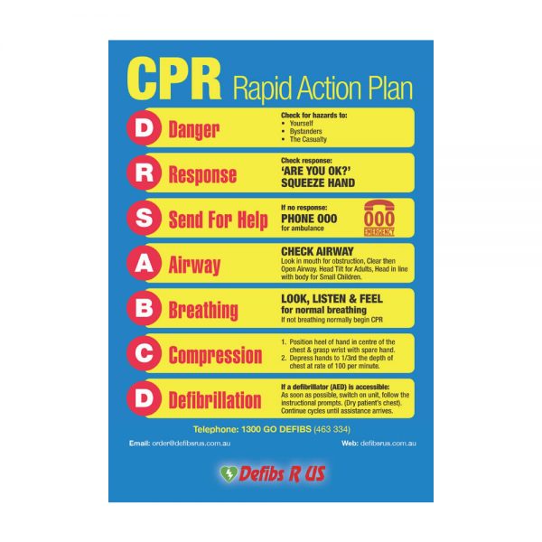 A4 cpr poster