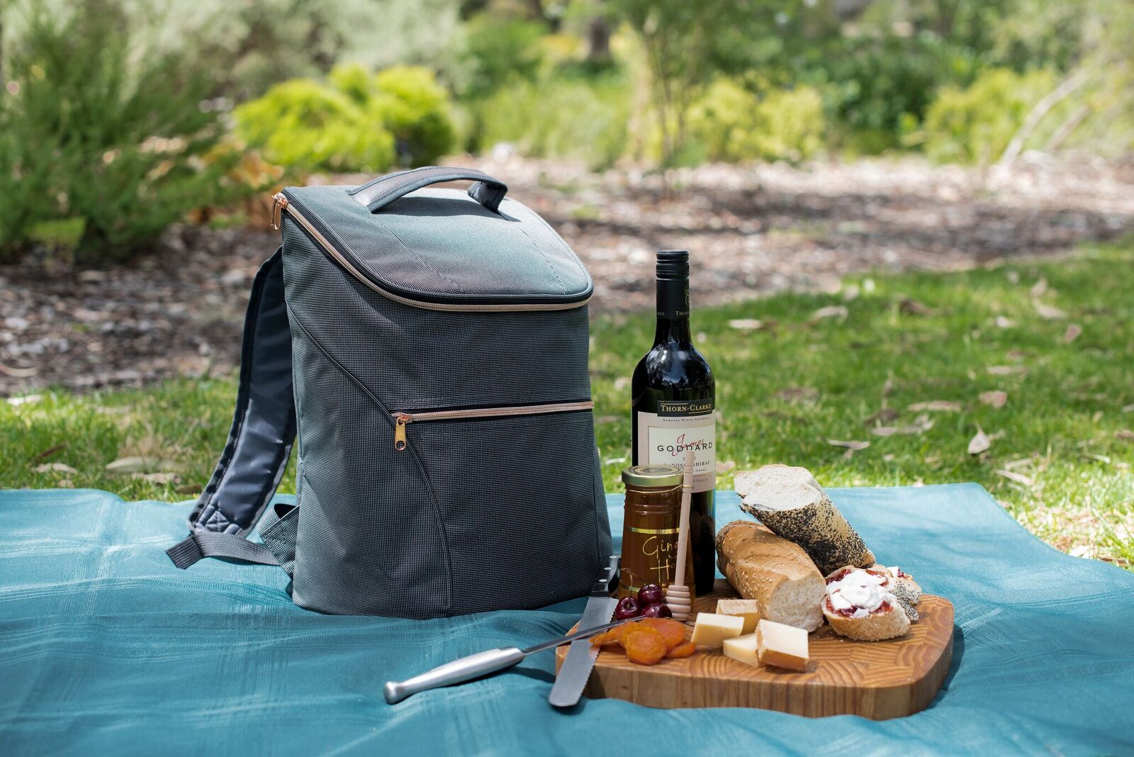 Stylish insulated cooler backpack