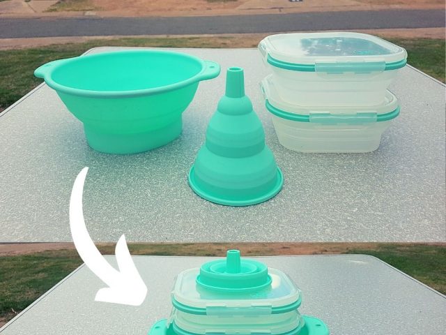 The jsk collapsible, silicone kitchenware pack (premium quality)