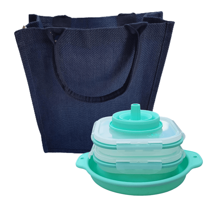 The jsk collapsible, silicone kitchen bundle