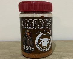 Macca’s seasoning rubs – great barrier beef 350g