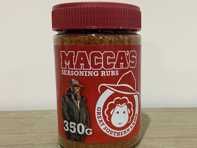 Macca’s seasoning rubs – great southern lamb 350g