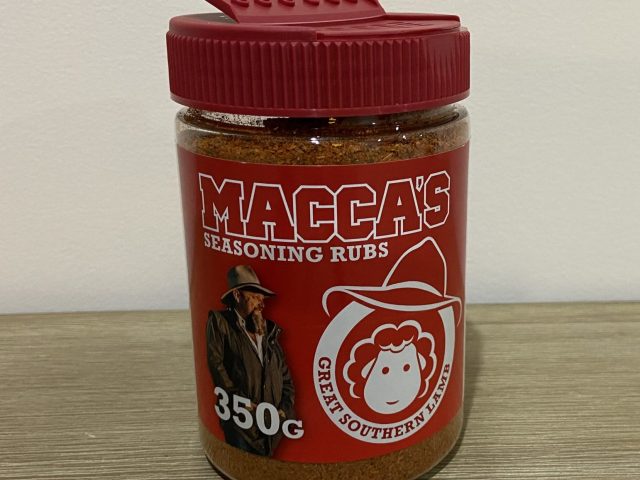 Macca’s seasoning rubs – great southern lamb 350g