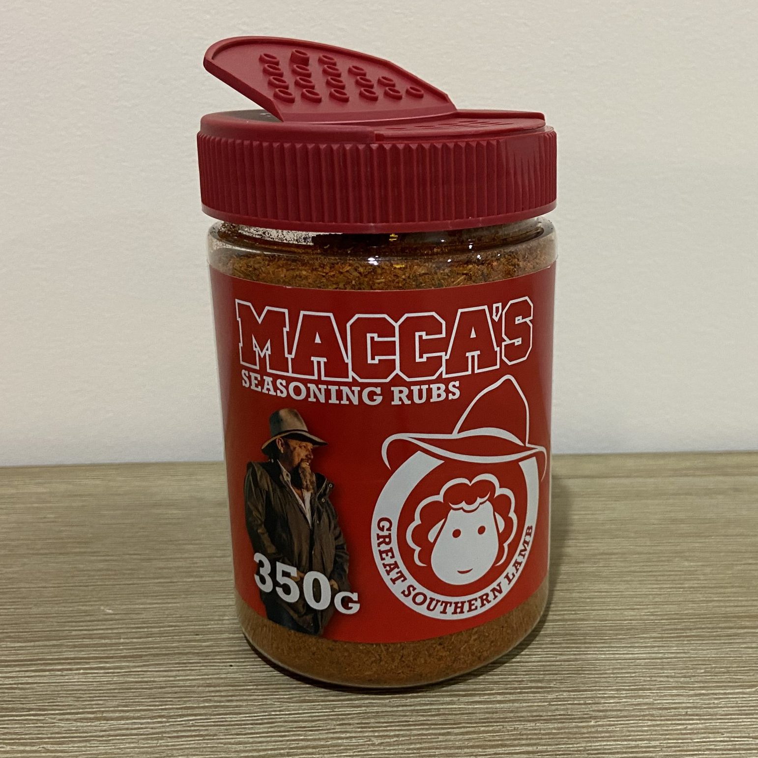 Macca’s seasoning rubs – great southern lamb 350g