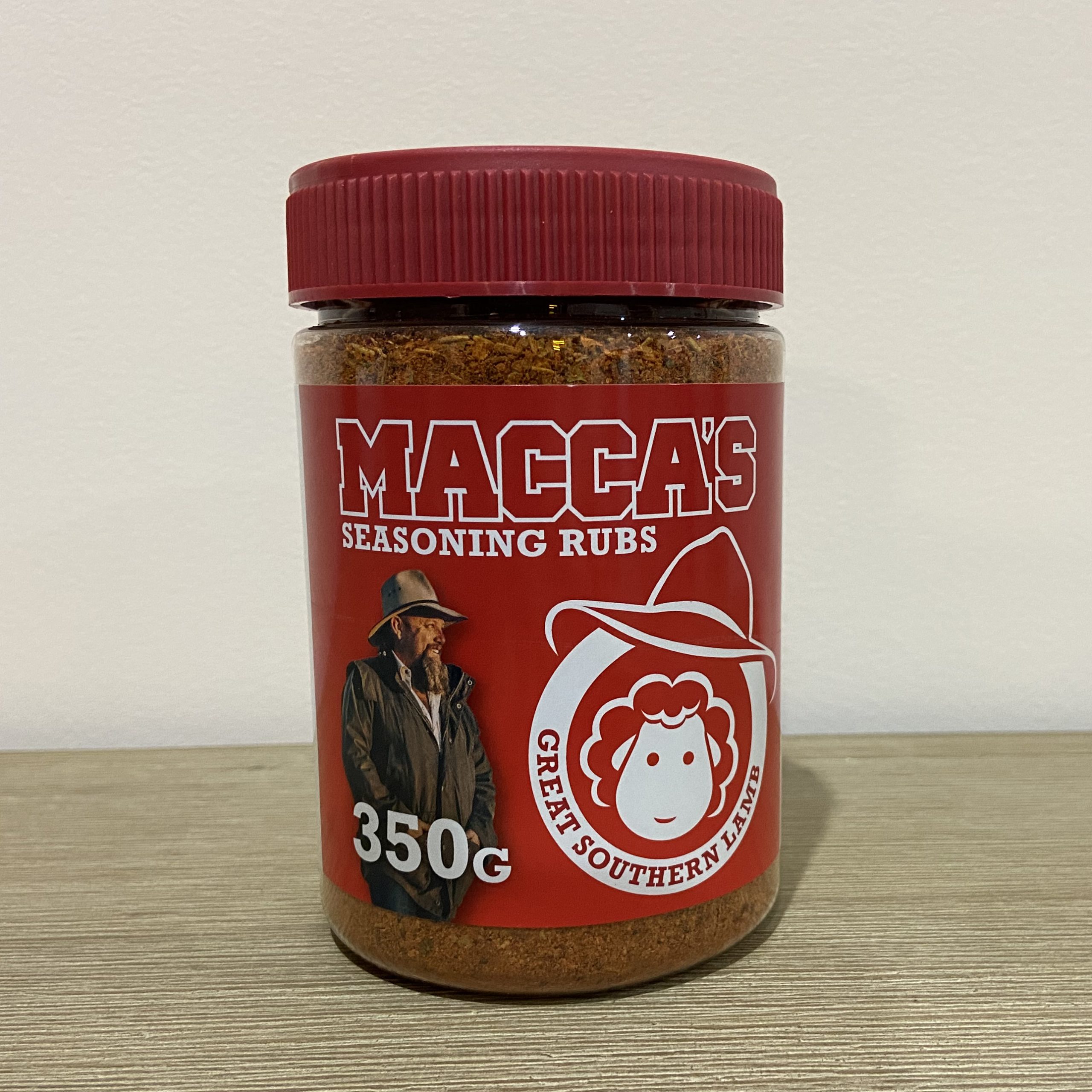 Macca’s seasoning rubs – great southern lamb 350g