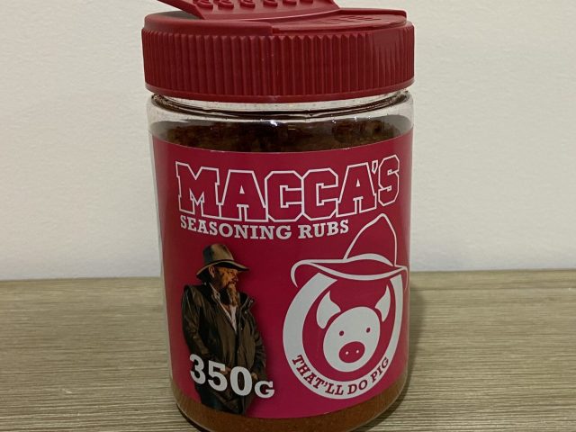 Macca’s seasoning rubs – that’ll do pig 350g