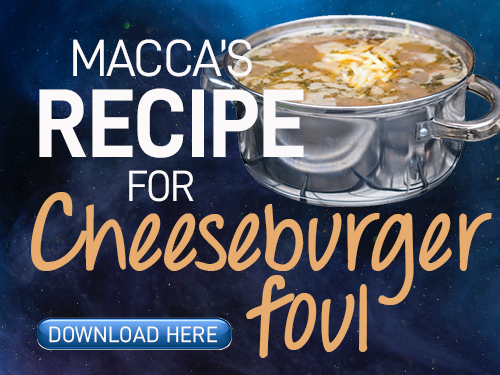 Macca’s Cheeseburger Foul Recipe